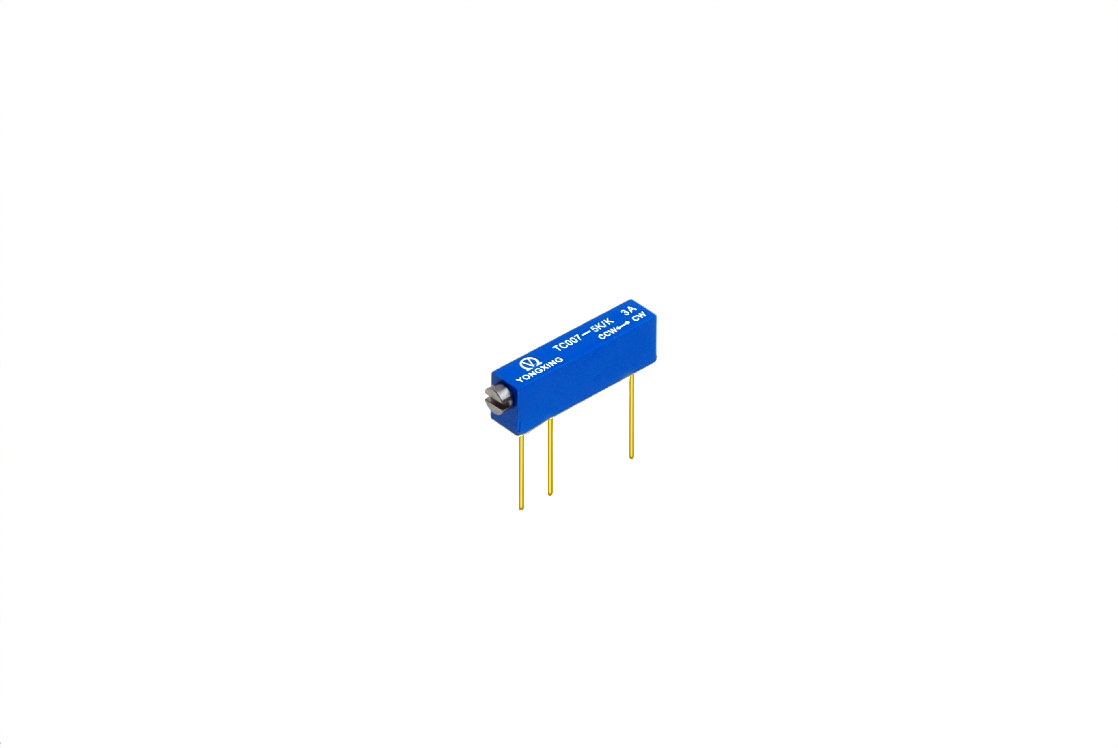 TC007型长方形螺杆驱动玻璃釉预调电位器